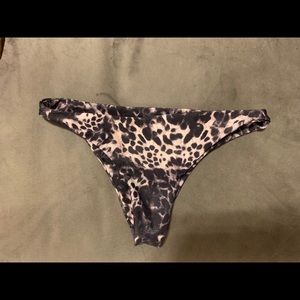 Mikoh Leopard Swim Bottoms